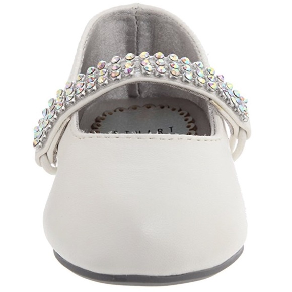 Studded Round Toe Baby Ballet Flat - Picture 4 of 7